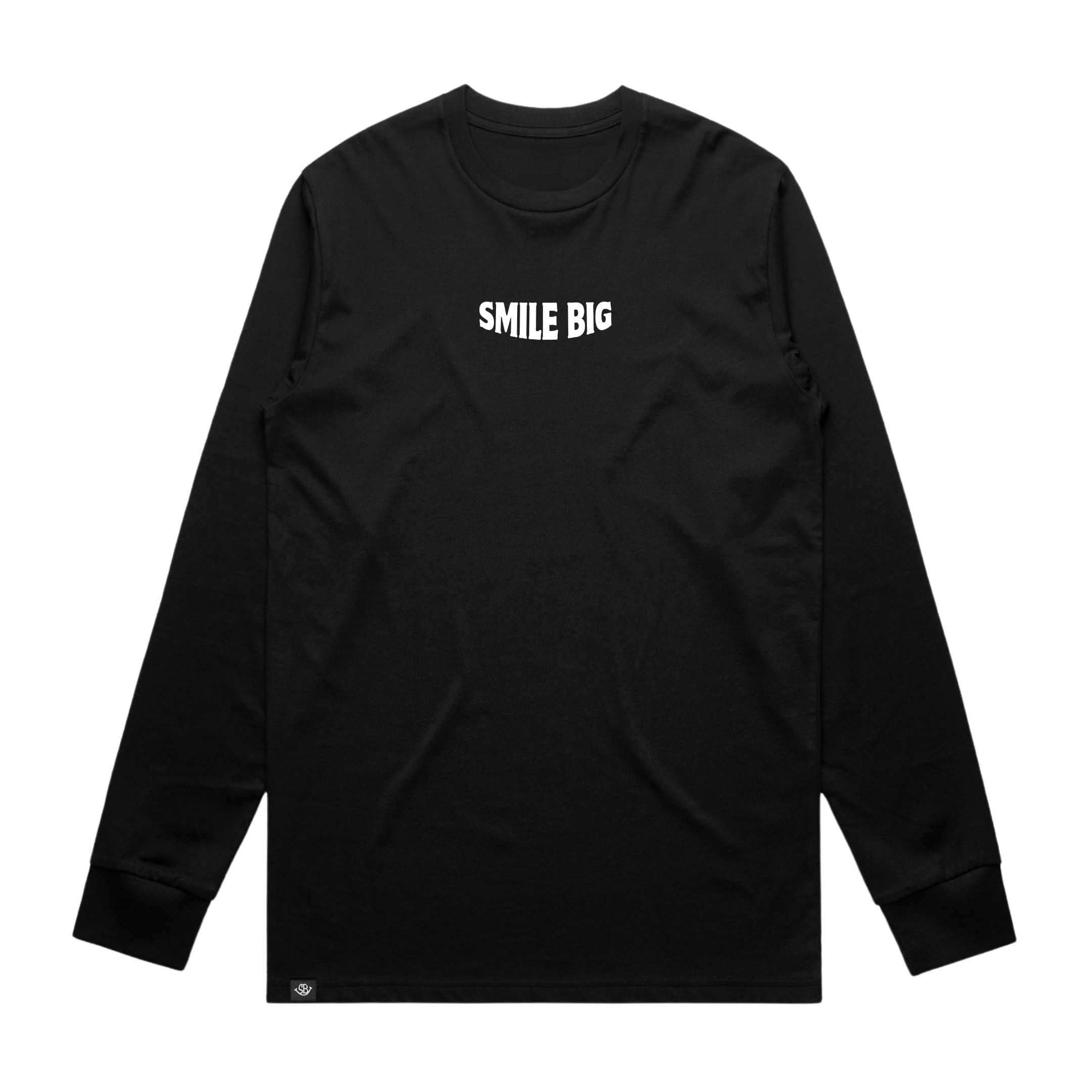 Smile Big Staple Long Sleeve Tee