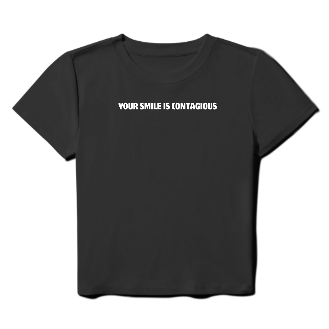 Your Smile Is Contagious Baby Tee