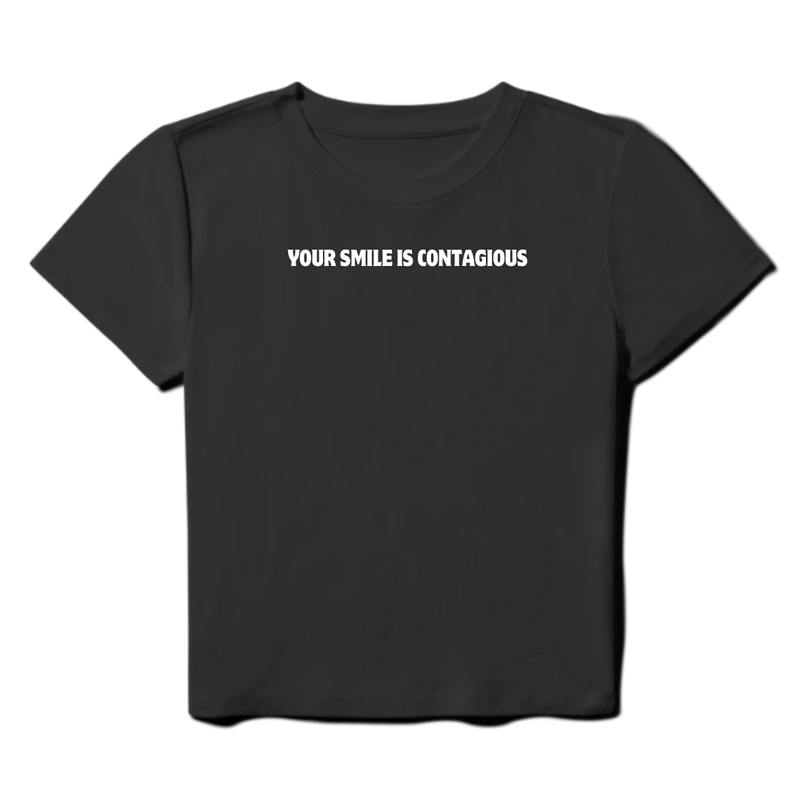 Your Smile Is Contagious Baby Tee
