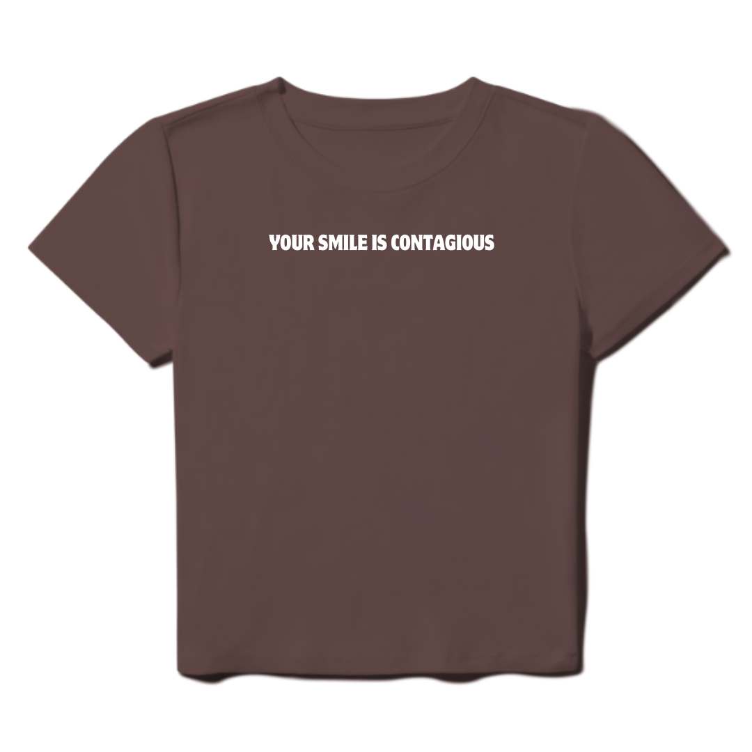 Your Smile Is Contagious Baby Tee