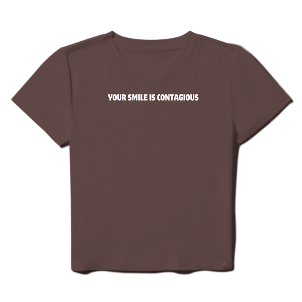 Your Smile Is Contagious Baby Tee