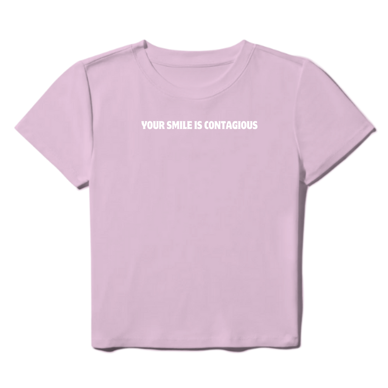 Your Smile Is Contagious Baby Tee