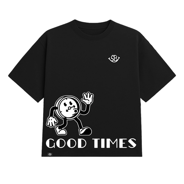 Good Times Running Clock Heavy Tee