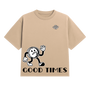 Good Times Running Clock Heavy Tee