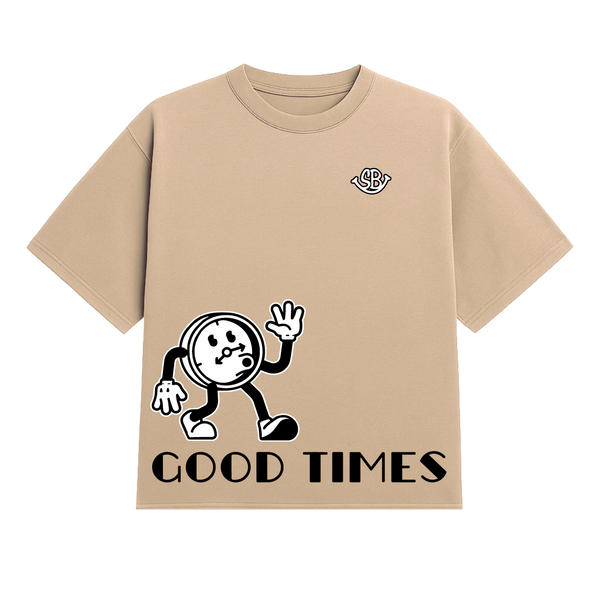 Good Times Running Clock Heavy Tee
