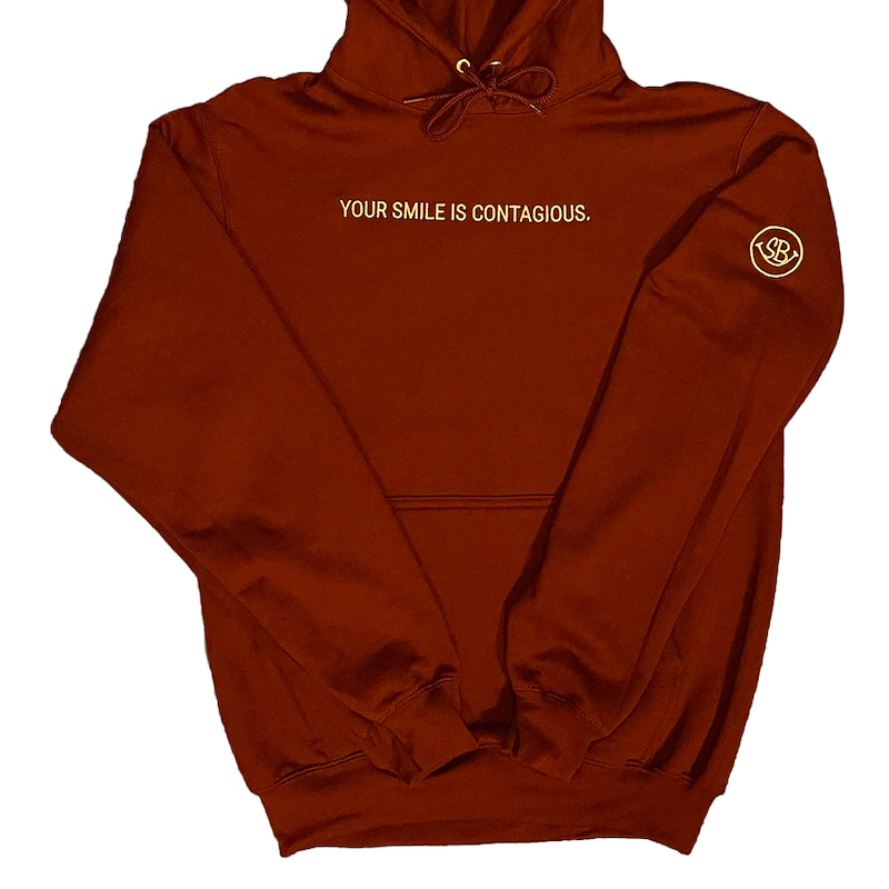 Berry "Your Smile Is Contagious" Hoodie