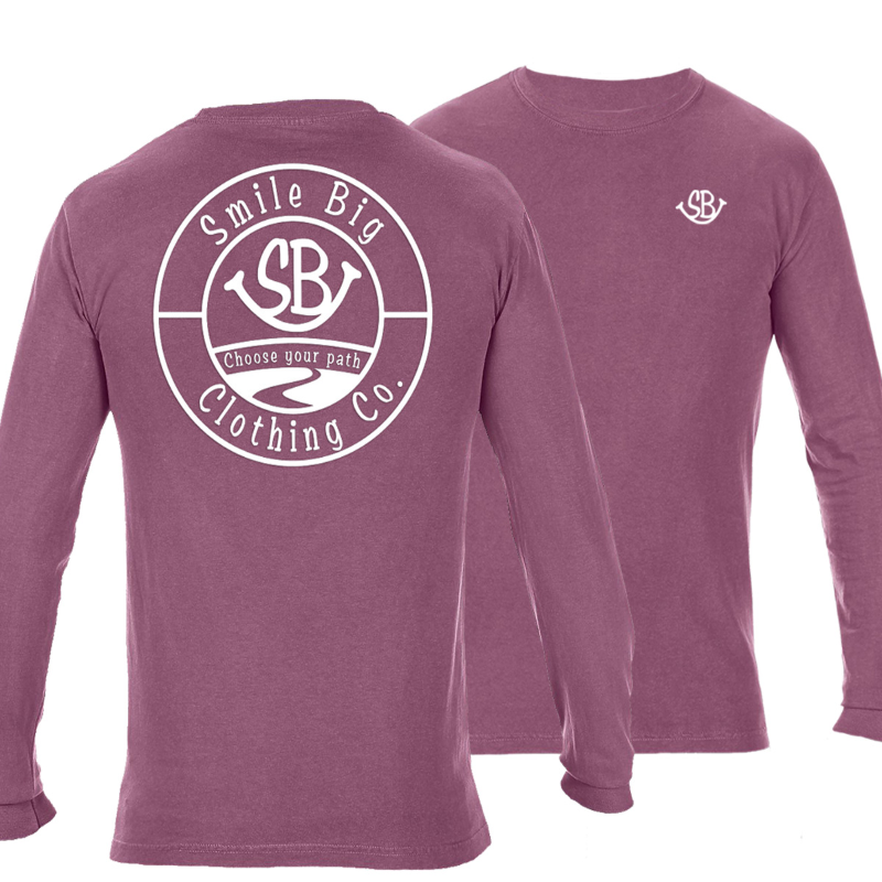 Berry Choose Your Path Long Sleeve