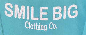 Chalk Mint Original Crewneck - Smile Big Clothing Co.
