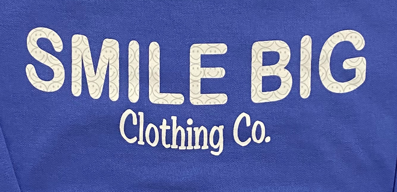 Flo Blue Original Crewneck - Smile Big Clothing Co.