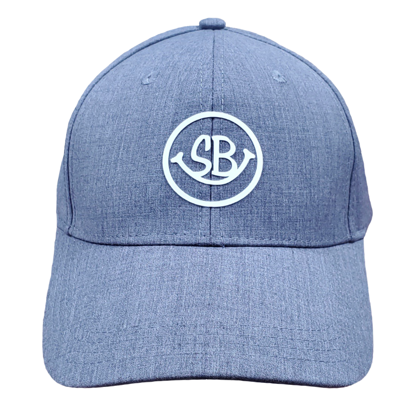 Grey SB Performance Hat - Smile Big Clothing Co.