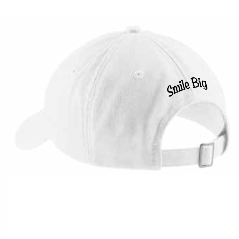 White Original Hat - Smile Big Clothing Co.